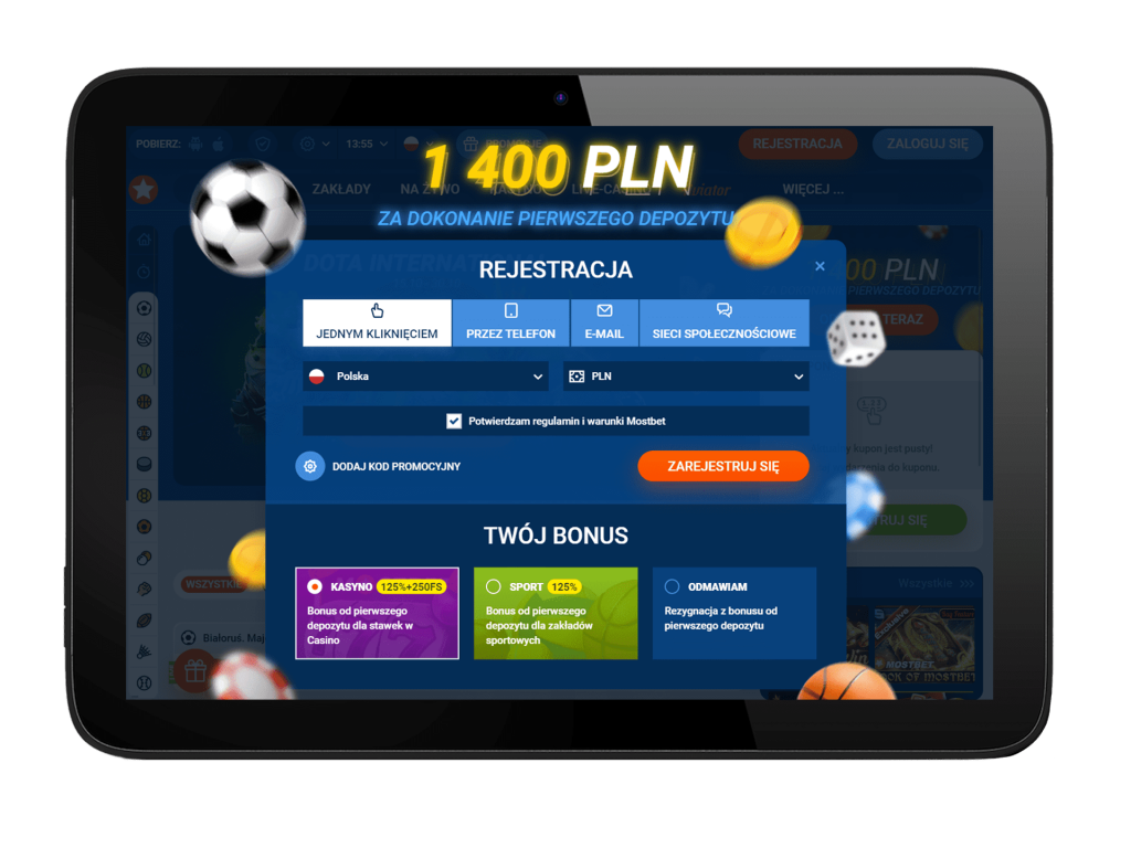 Strona kasyna Mostbet PL i logowanie do bukmachera w Polsce