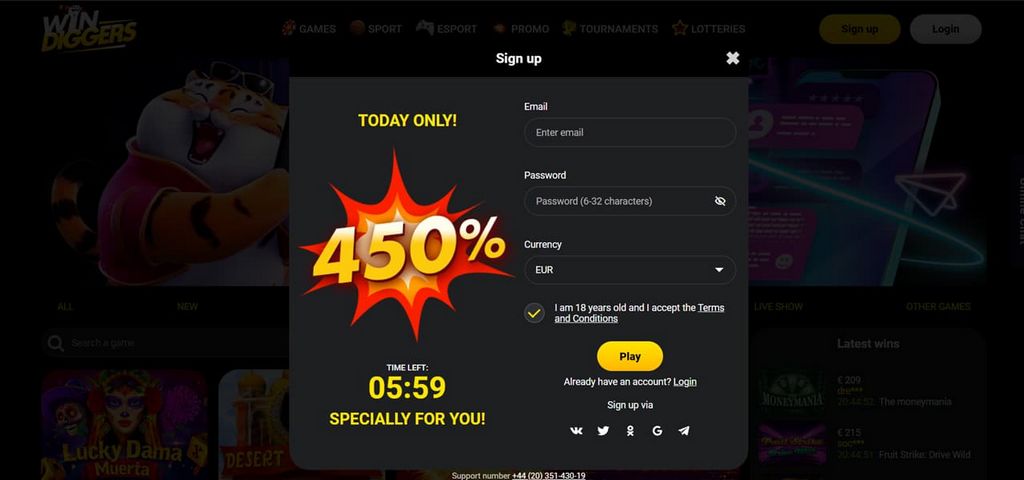 Win Diggers Casino Reviews from Players